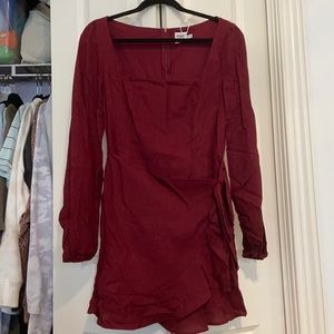 NWT princess Polly burgundy dress